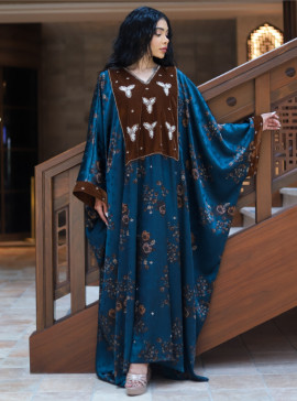chinese dress ladies Dreamy Long Sleeve Muslim Evening Dress Luxury Dubai Women Midi Engage –  Simplepromdress main image 1