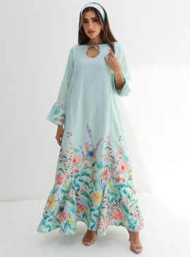 dress lace Fitted Lace Wedding Dress with Slit from French Lace main image 0