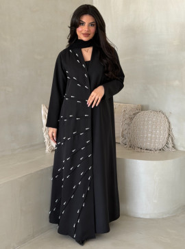 Modern Stylish Embroidered Abayas Online Dubai