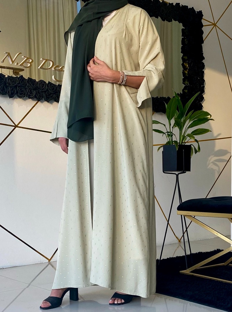 Coloured Abaya Summer Abaya In Soft Colourful Fabric With A Comfortable