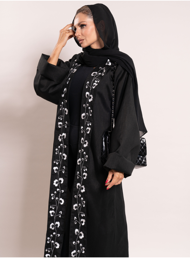 Embraided Abaya luxurious, occasional dreamy piece that'll leave you ...