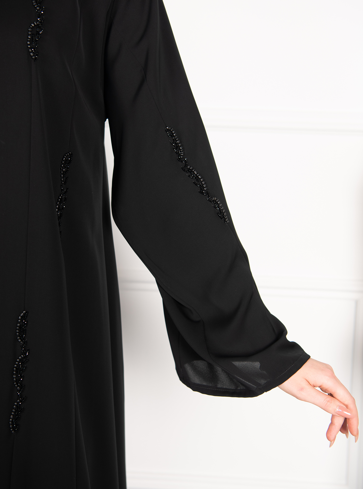 Stunning Double Chiffon Abaya