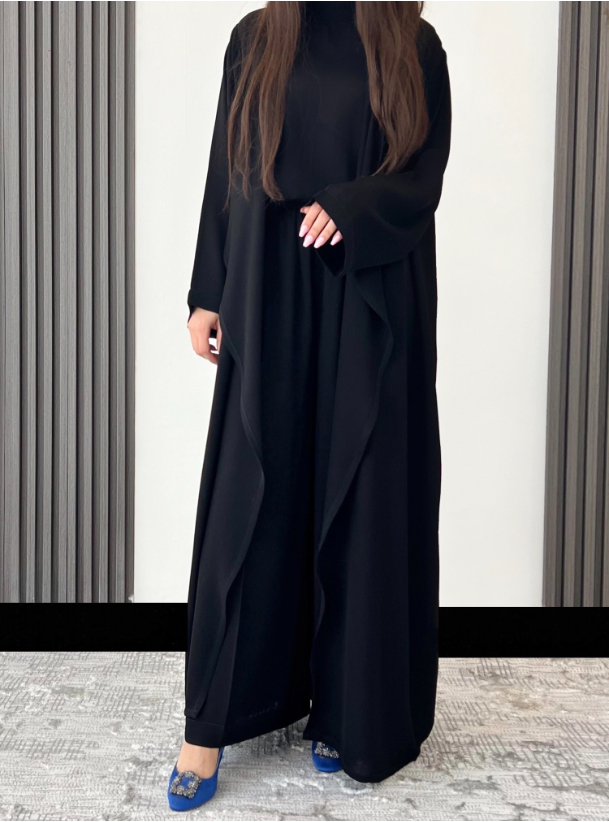 Abaya set Casual full set of Abaya with matching pants and top. Abayas ...