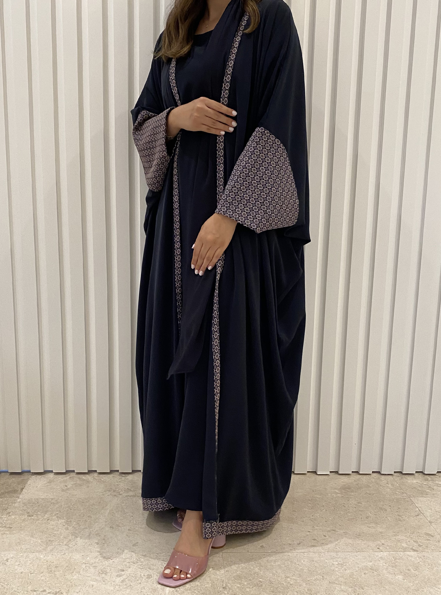 DSJTCH Ramadan Eid Mubarak Abaya Turkey Kimono Cardigan Hijab Muslim Dress  Islam Clothing African Dresses Abayas For Women Dubai Kaftan (Color : Black  gold with belt, Size : L): Buy Online at