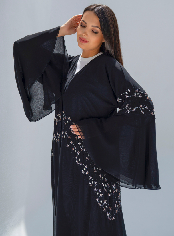 Jawaher The Jawaher abaya is made of high quality, double chiffon ...