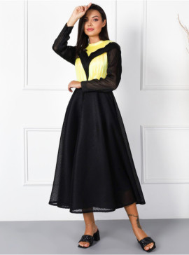 prom a line dress Elegant Long A-line Spaghetti Straps Lace Sleeveless Evening Prom Dresses With Slit main image 0
