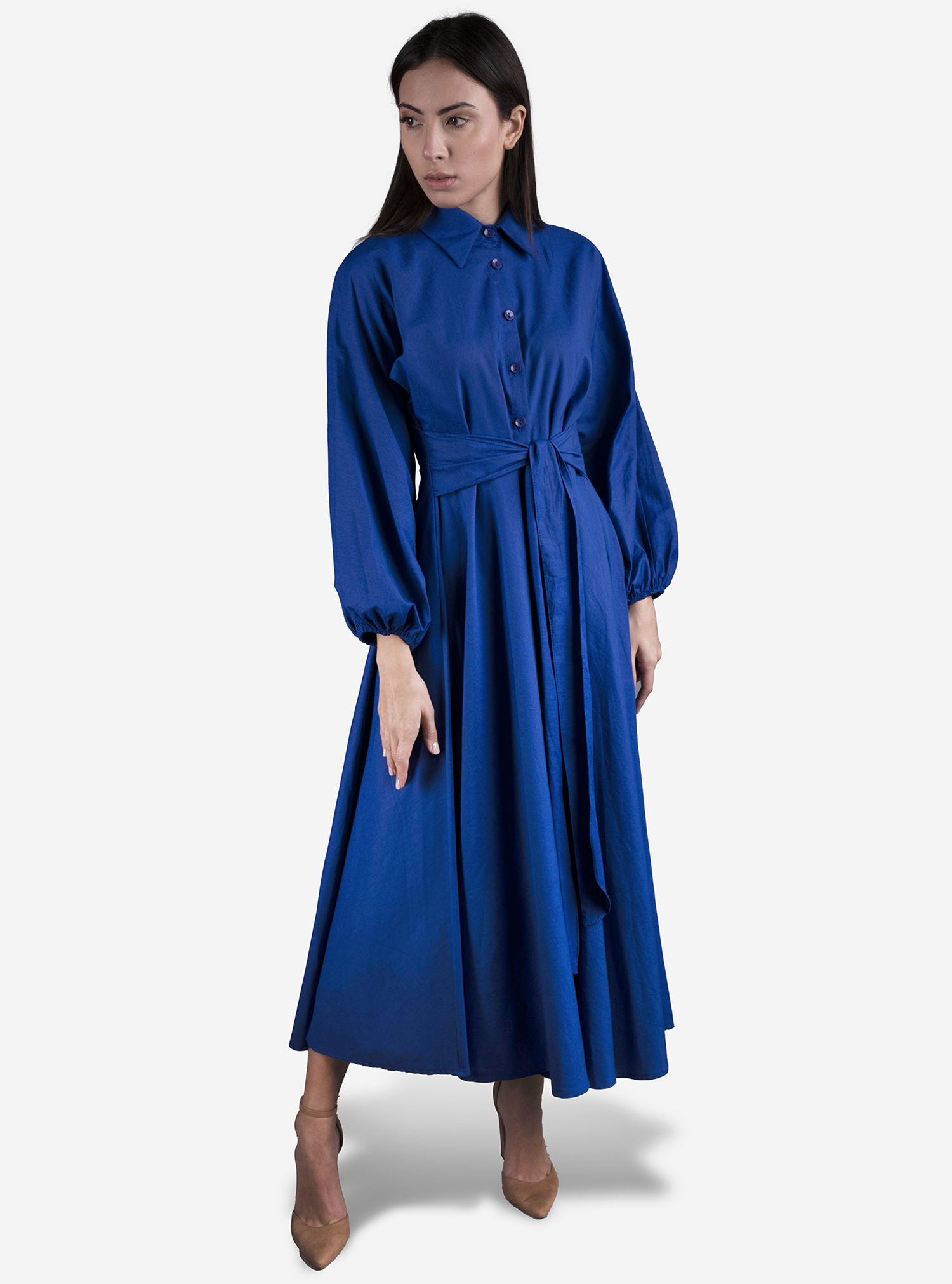 Maxi dress balloon sleeve maxi dress Dresses from at Boksha