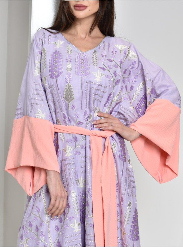 Linen Kaftan Linen embroidered kaftan. Length 53 inches Kaftans from at