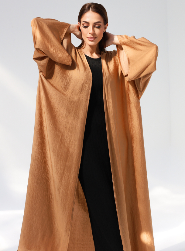 Caramel abaya Caramel abaya Abayas from Seventy6 Boutique at Boksha