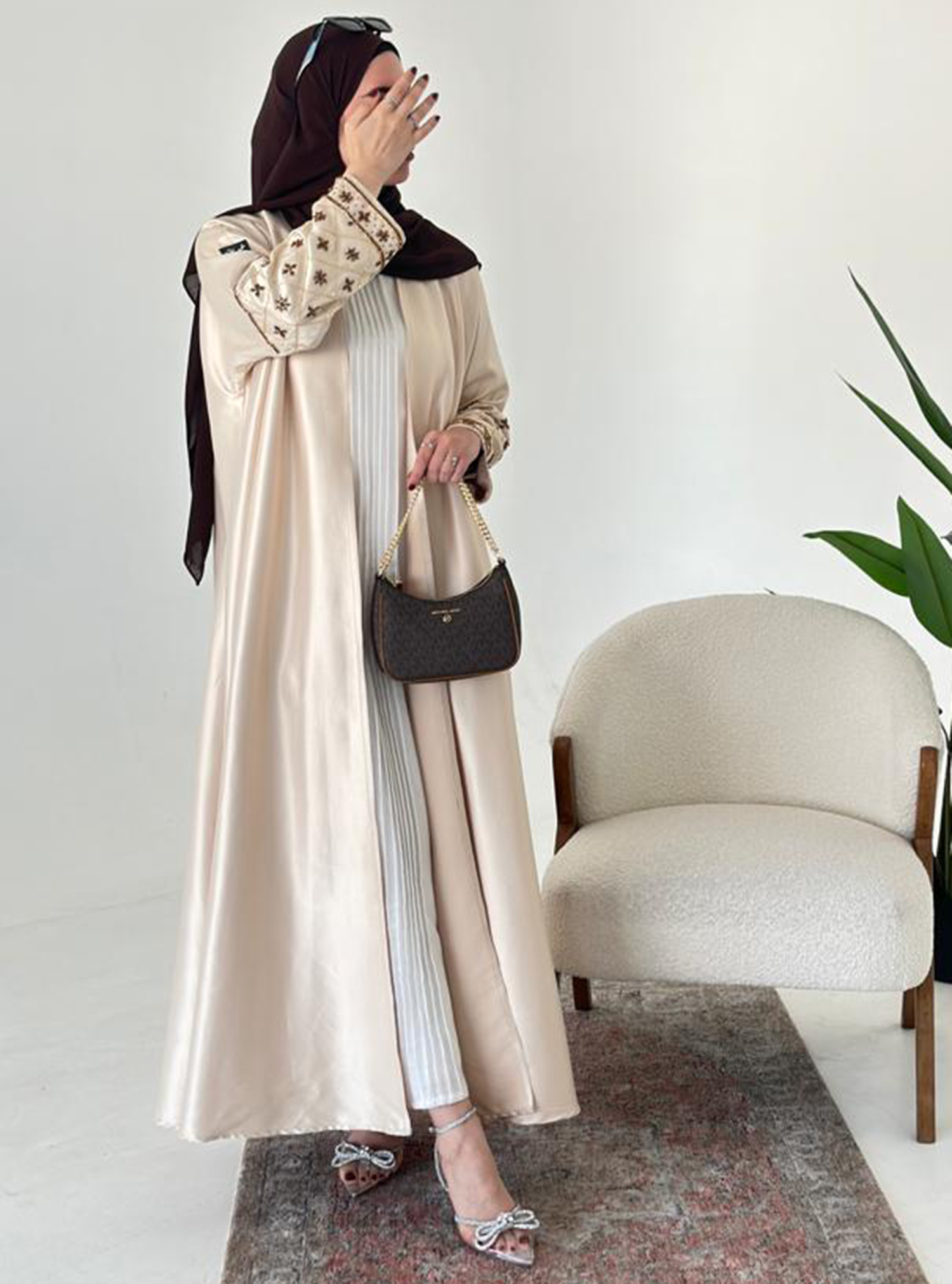 2-in-1 Abaya Jeddah Jewel main image 1
