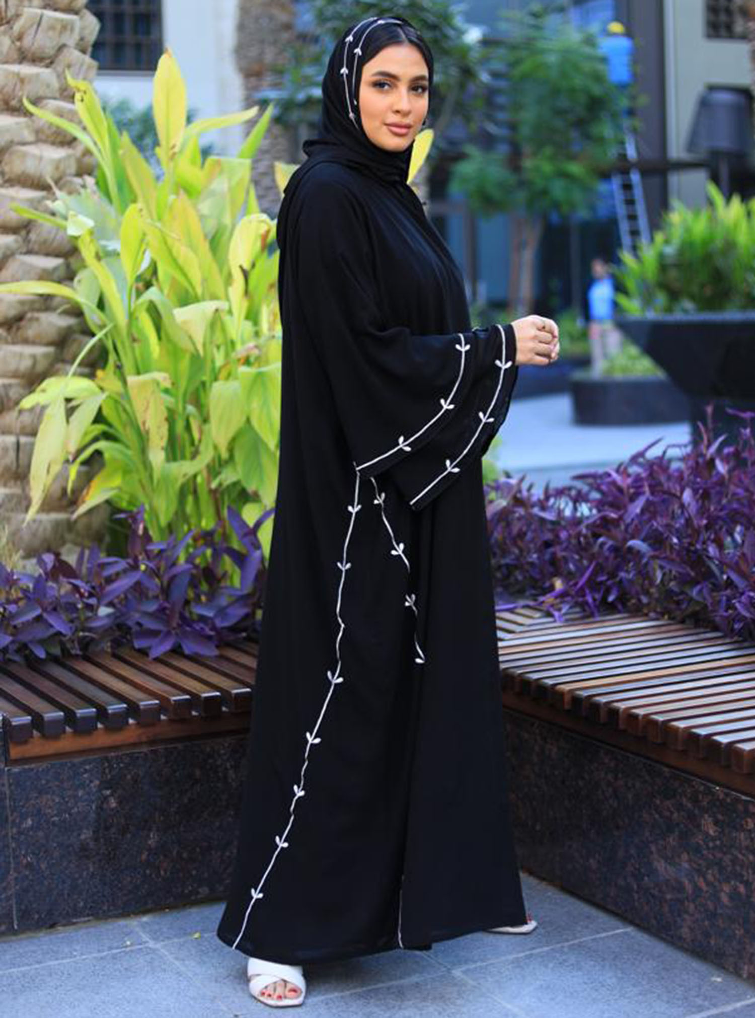 Casual abaya hot sale designs