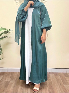 TEAL ABAYA SET