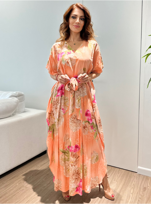 Cotton Floral Crafted from soft cotton, comfortable to wear under abaya