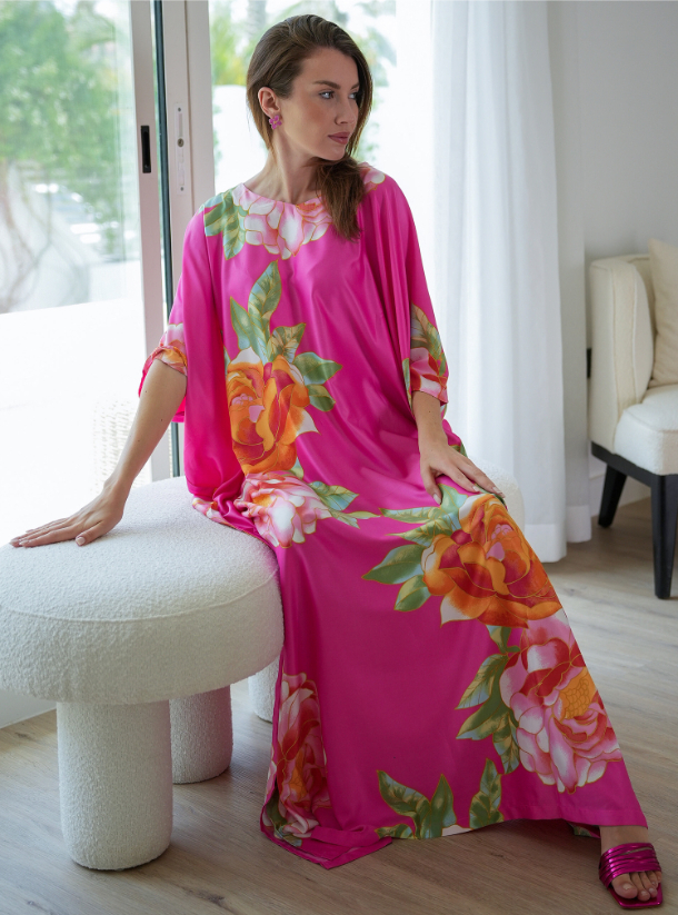 Flora Short Kaftan Set main image 0