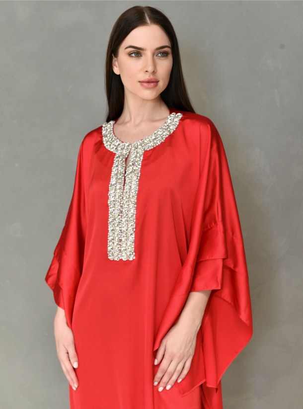 Kaftan dress swarovski stone embroidery kaftan dress Kaftans from