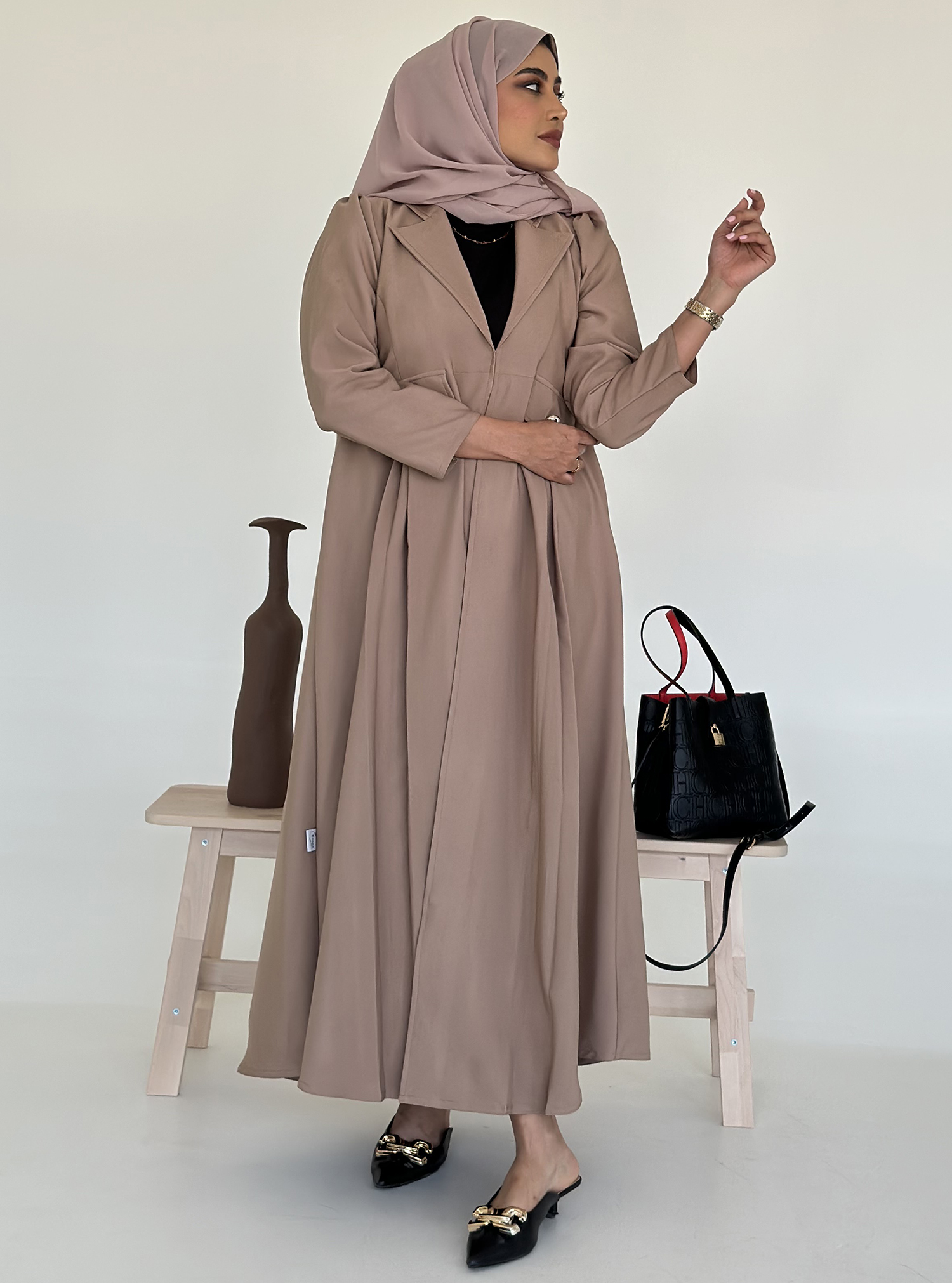 Blazer abaya deals