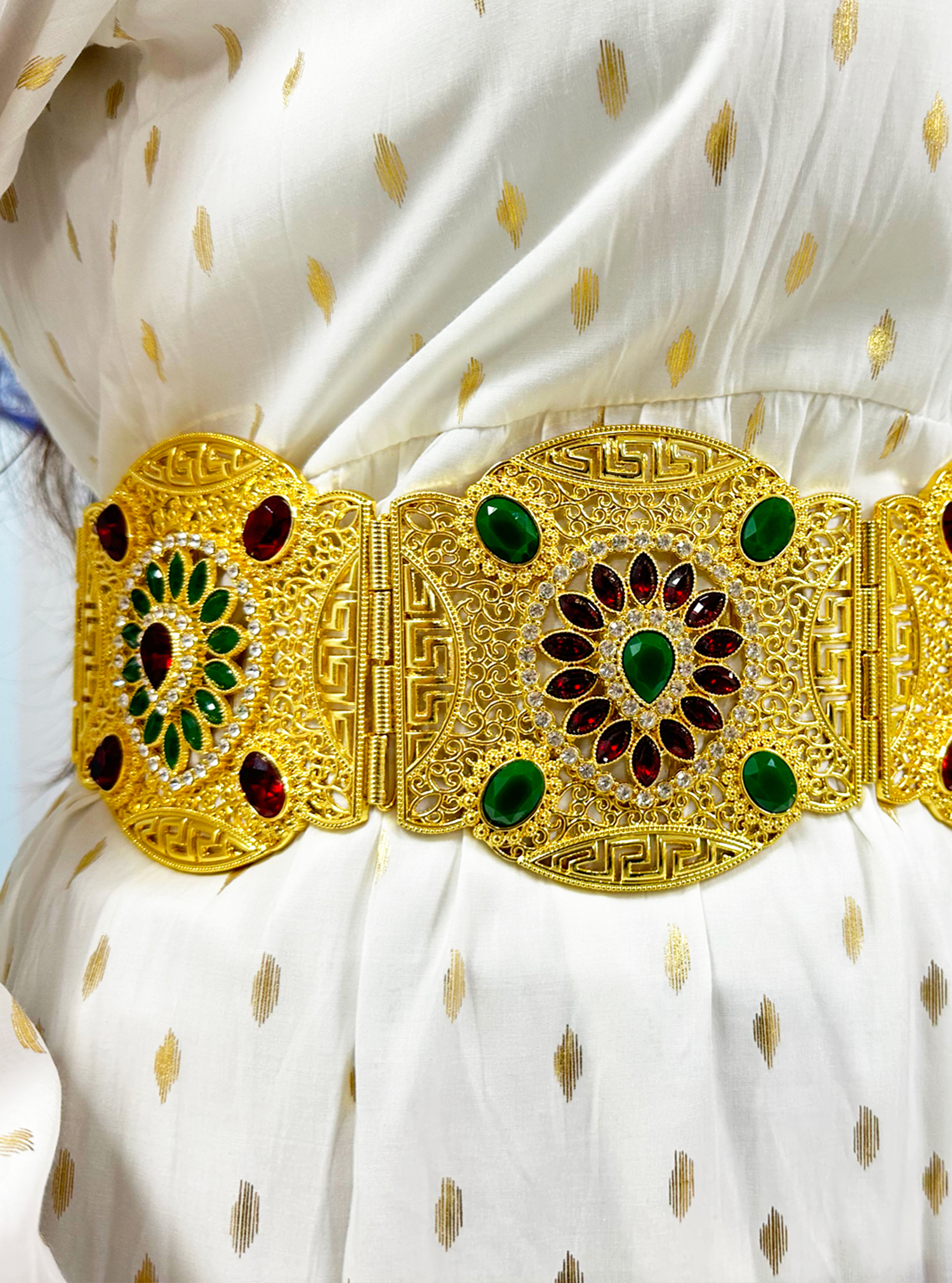 golden belt for gown